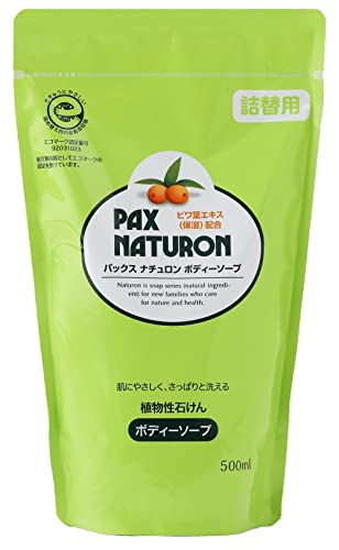 PAX NATURON(パックスナチュロン) パックスナチュロン 泡 ボディソープ 詰替用 500ml 500ミリリットル ..