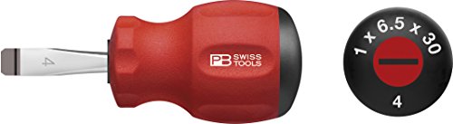 PB SWISS TOOLS ピービースイスツールズ スイスグリップ スタービーマイナスドライバー 刃先厚1.6X刃先幅10mm 全長 送料　無料