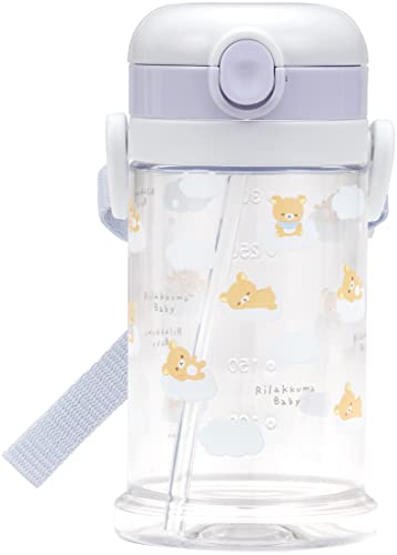 スケーター (skater) ベビー用 マグカップ リラックマ ベビー 370ml ストロー付き ...