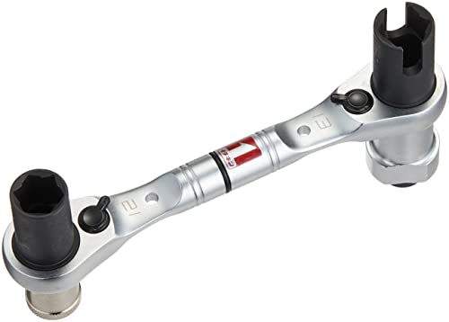 Ichinen Access MUST TOOL 8-Function Swivel Grip Non-Slip Wrench IM-NSS8S
