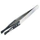 ホーザン(HOZAN) ESDチップピンセット 先端幅6.0mm(ヘラ型) 全長125mm 本体材質:ステンレス チップ:PEEK P 送料 無料