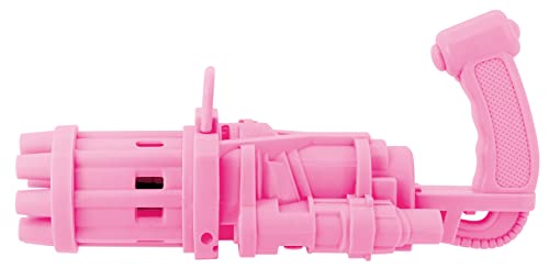 トレードワン シャボン玉 炸裂電動バブルガトリング ピンク 19×9×7cm 90062 送料　無料 1