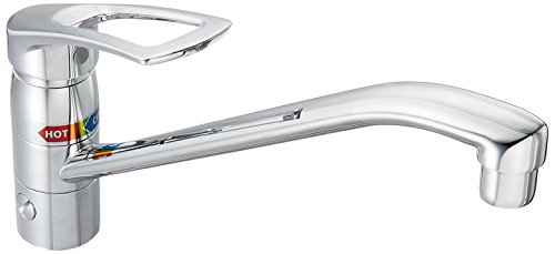 カクダイ シングルレバー混合栓(分水孔つき) 117-054 送料 無料