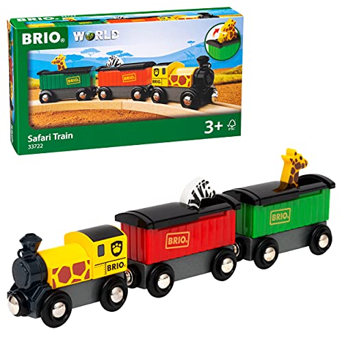 BRIO ( ブリオ ) WORLD サファリトレイン  対象年齢 3歳~ ( 電車のおもちゃ 木のレール 機関車 ) 3 送料　無料