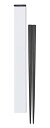 365methods 弁当用 箸箱セット 21cm(箸 BK) ホワイト 送料 無料