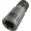イチネンアクセス MUST TOOL(マストツール) ソケット IM-4W1721O-6K QCソケット ダブル 17/21 6角 1 送料 無料