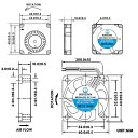 WINSINN Ender 3 / Pro ファン 40mm ターボ 送風機 扇風機 ダブル ボールベアリング 小型 4010 24V 送料　無料 2