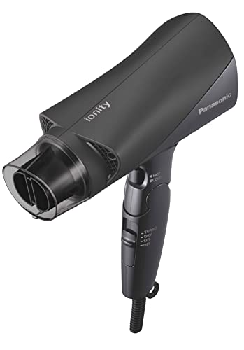 Panasonic イオニティ ドライヤー EH-NE6J-K 大風量 1.9m³/分 マイナスイオン ブラック ヘアケア