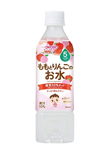 ・ 500ミリリットル (x 24) PT77・内容量:500ml×24本・商品サイズ(高さ×奥行×幅):219mm×249mm×371mm・原材料:果実(もも、りんご)、果糖、香料、クエン酸、クエン酸ナトリウム・原産国:日本説明 商品紹介 すっきり飲みやすい飲料です。5ヶ月頃から。糖質50%カット※。やさしい、おいしいももとりんごの風味です。※当社アップルウォーター比べ 栄養成分 100ml 当たり エネルギー10kcal たんぱく質(g) 0 脂質(g) 0 糖質(g) 2.6食物繊維(g)0ナトリウム(mg)0~5 原材料・成分 果実(もも、りんご)、果糖、香料、クエン酸、クエン酸ナトリウム