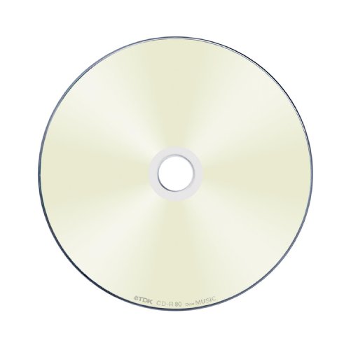 TDK 音楽用CD-R 80分 インクジェットプリンタ対応(パールカラー・ワイド印刷仕様) 20枚スピンドル CD-RDE80PPX2 送料　無料 2