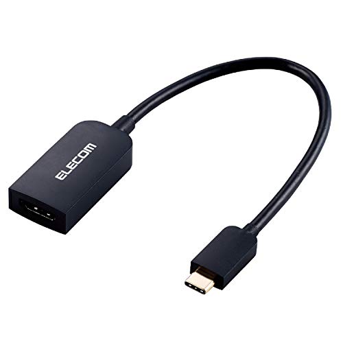 30Hz・1) ドッキングステーション単品 AD-CHDMIBK2・USB Type-C端子を搭載した機器の映像信号を変換し、HDMI入力端子を搭載したディスプレイ・テレビ・プロジェクターなどに出力することができるUSB Type-C用HDMI映像変換アダプタです。・USB Type-C(TM)端子を搭載した機器の映像信号を変換し、HDMI入力端子を搭載したディスプレイ・テレビ・プロジェクターなどに出力することができるUSB Type-C(TM)用HDMI映像変換アダプターです。・※HDMIからUSB Type-C(TM)への変換はできません。※音声出力に対応しています。※映像が正しく表示されない場合は、接続先のディスプレイの電源ON/OFFや各接続コネクターの抜き差しをお試し下さい。※環境、機器により正常に動作しない場合があります。※すべての機器での動作を保証するものではありません。※本製品で映像出力を行う際は、出力機器がDisplayPort Alt Mode対応であることをご確認ください。・ドライバ不要で、機器同士を接続するだけで使用可能です。・4K2K(3説明 【 仕様 】 ■対応機種:Type‐C端子搭載のPC及びHDMI端子搭載のモニター等 ■規格:HDCP1.4 ■コネクタ形状:Type‐Cオス-HDMI(Type-A)メス ■ケーブルタイプ:ノーマルタイプ ■対応解像度:最大4K×2K(30Hz) ■シールド方法:3重シールド ■プラグメッキ仕様:金メッキ ■ケーブル太さ:約4.2mm ■カラー:ブラック ■環境配慮事項:EU RoHS指令準拠 (10物質) ■ケーブル長:約0.15m コネクターを含まず 【 説明 】 ■USB Type-C(TM)端子を搭載した機器の映像信号を変換し、HDMI入力端子を搭載したディスプレイ・テレビ・プロジェクターなどに出力することができるUSB Type-C(TM)用HDMI映像変換アダプターです。 ■※HDMIからUSB Type-C(TM)への変換はできません。※音声出力に対応しています。※映像が正しく表示されない場合は、接続先のディスプレイの電源ON/OFFや各接続コネクターの抜き差しをお試し下さい。※環境、機器により正常に動作しない場合があります。※すべての機器での動作を保証するものではありません。※本製品で映像出力を行う際は、出力機器がDisplayPort Alt Mode対応であることをご確認ください。 ■ドライバ不要で、機器同士を接続するだけで使用可能です。 ■4K2K(3840×2160/30Hz)の解像度に対応しています。 ■追加したディスプレイを一つの画面として表示するマルチディスプレイと、一台目のディスプレイと同じ画面を表示するミラーリングに対応しています。 ■アダプターの本体内部には、シールド効果が高く、外部ノイズの影響を受けにくい金属シェル構造を採用しています。 ■外部ノイズの干渉を受けにくい3重シールドケーブルを採用しています。 ■サビなどに強く信号劣化を抑える金メッキピンを採用しています。 ■当製品はIC搭載のアクティブタイプです。 【商品に関するお問い合わせ】 エレコム総合インフォメーションセンター TEL. 0570-084-465 FAX. 0570-050-012 受付時間 / 10:00~19:00 年中無休