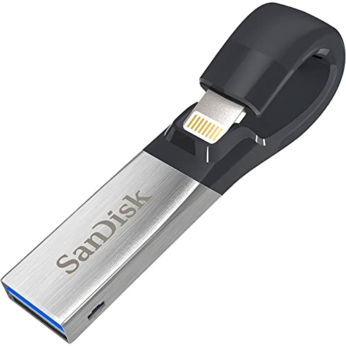 SanDisk iXpand Slim フラッシュドライブ 128GB SDIX30N-128G-JKACE 送料　無料