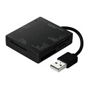 サンワサプライ USB2.0 カードリーダー ADR-ML15BKN 送料 無料