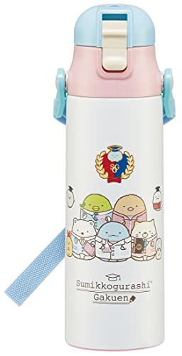 スケーター(Skater) 子供用 ステンレス キッズ 水筒 直飲み 580ml すみっコぐらし 女の子 SDC6N-A 送料..