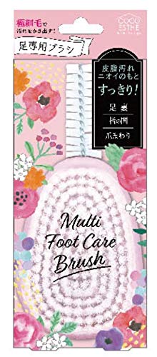 ・ 1個 (x 1) ・サイズ:1個・内容量:1個説明 皮脂の汚れ・ニオイのもとをすっきりかき出す「足専用ブラシ」です。洗いにくい指の間、爪の間、足裏もスッキリ。