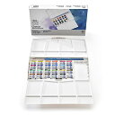 Winsor & Newton ウィンザー&ニュートン コットマン ウォーターカラー ハーフパン 24色セット ペインティング PLU 送料 無料