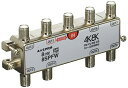マスプロ電工 8分配器 3224MHz対応 屋内用 1端子電流通過型 8SPFW 送料 無料