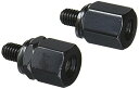 タナックス バイクミラー ナポレオン 逆ネジアダプター ブラック 【正8mm→逆8mm】 H-8 送料 無料