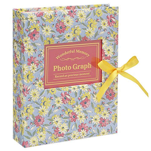 セキセイ SEKISEI アルバム ポケット ハーパーハウス フレームアルバム L200枚収容 L 151~200枚 花柄ブ..