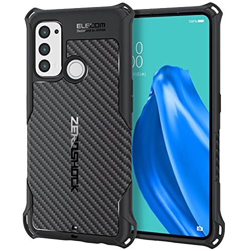 乐天商城 - エレコム OPPO Reno5 A ソフトケース ZEROSHOCK グリップ ブラック PMWO212ZEROGBK 送料　無料