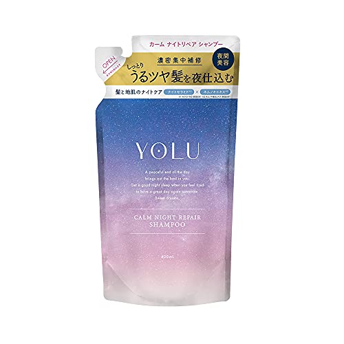 YOLU ヨル | シャンプー 詰め替え 【カームナイトリペア】 400ml 送料　無料