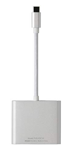 プリンストン Digizo PD60W対応 Type-C HDMI変換アダプター 4K対応 USB3.0x1 PC Switch PU 送料 無料