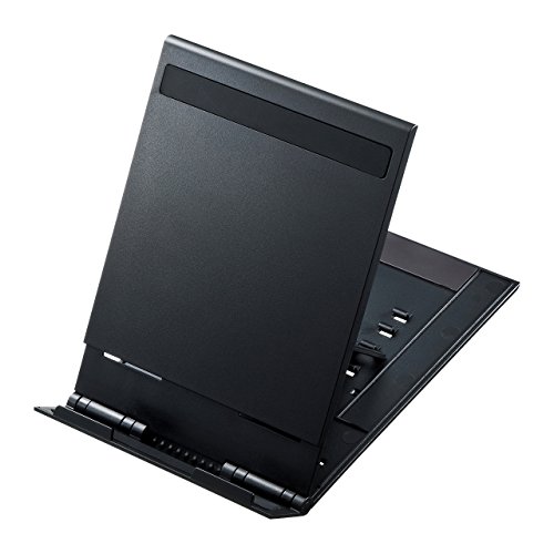 サンワサプライ モバイルタブレットスタンド 5段階角度調整 折りたたみ可 薄型 ブラック PDA-STN11BK 送料　無料
