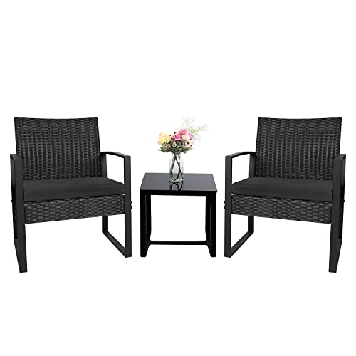 ラタン調 ガーデンファニチャー ガーデンテーブルセット テーブルセット 3点セット ベランダ 椅子 テーブルチェア ガーデンチェア アウトドア