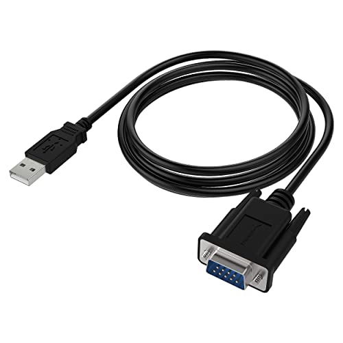 USB 2.0򥷥ꥢ9ԥ DB9 RS232 Ѵ֥ 1.8m FTDIåץå CBFTDI