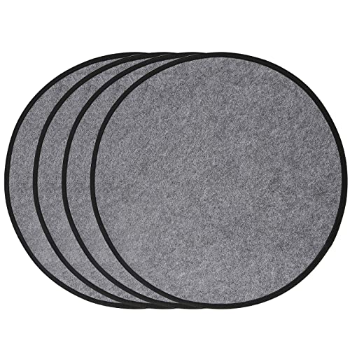 フェルトパッド 4枚セット 直径60cm タイヤカバー用 タイヤ保護 保護パッド タイヤトート用 タイヤ保管..