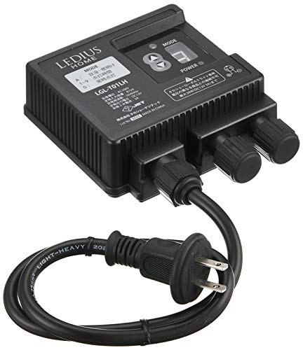 タカショー ひかりノベーション コントローラー ブラック ガーデンライト 屋外 間接照明 防水 鮮やかな光 ライトアップ 樹脂 LGLT01LH