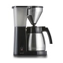 Melittaメリタ コーヒーメーカー イージー トップ サーモ 1400ml ブラック LKT1001/B