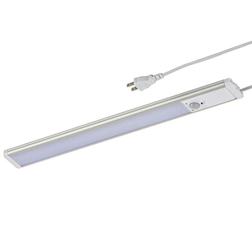 オーム電機 キッチンライト バーライト LED スリムライト 棚下灯 LEDエコスリム 人感明暗センサー式ライト 7W 昼光色 LTNLEST0