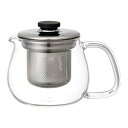 KINTO キントー UNITEA ティーポット 450ml ステンレス 食洗機対応 耐熱ガラス 8308