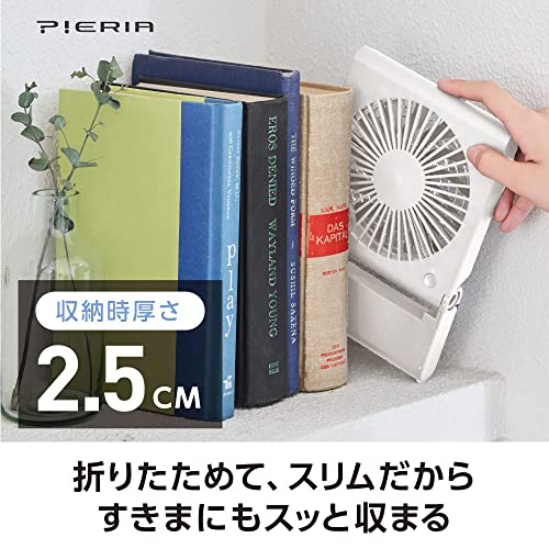 DOSHISHA（ドウシシャ）『PIERIAスリムコンパクトファン』