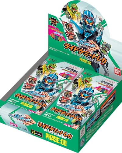 樂天商城 - バンダイ BANDAI 仮面ライダーガッチャード ライドケミートレカ PHASE:02 BOX20パック入