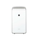 シャープ ハイブリッド除湿機 衣類乾燥 12L プラズマクラスター 25000 ハイグレード ホワイト CVNH140W