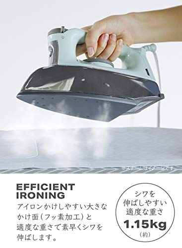 スチームアイロン ベージュ タンク容量150ml 連続スチーム Mlte