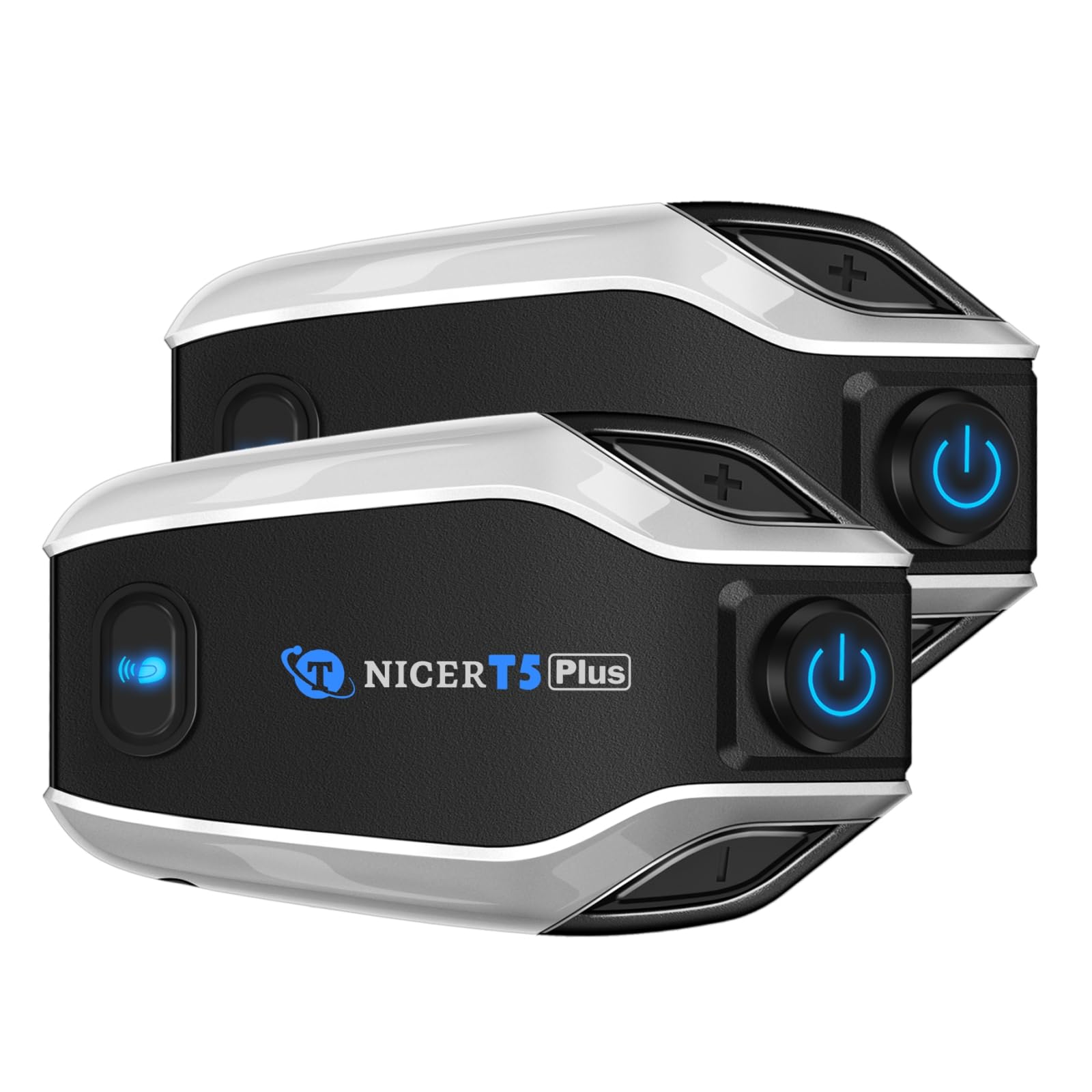 バイク インカム T5Plus インカム Bluetooth5.2 音楽通話同時 インカムバイク用 2人同時通話 30時間連続使用 500m通