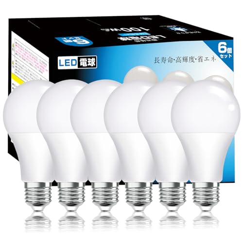 D電球 E6口金 100W形相当 昼光色 6500K 1.3W 1710lm 高輝度 広配光タイプ 高演色 省エネ 密閉形器具対応 調光不可 P
