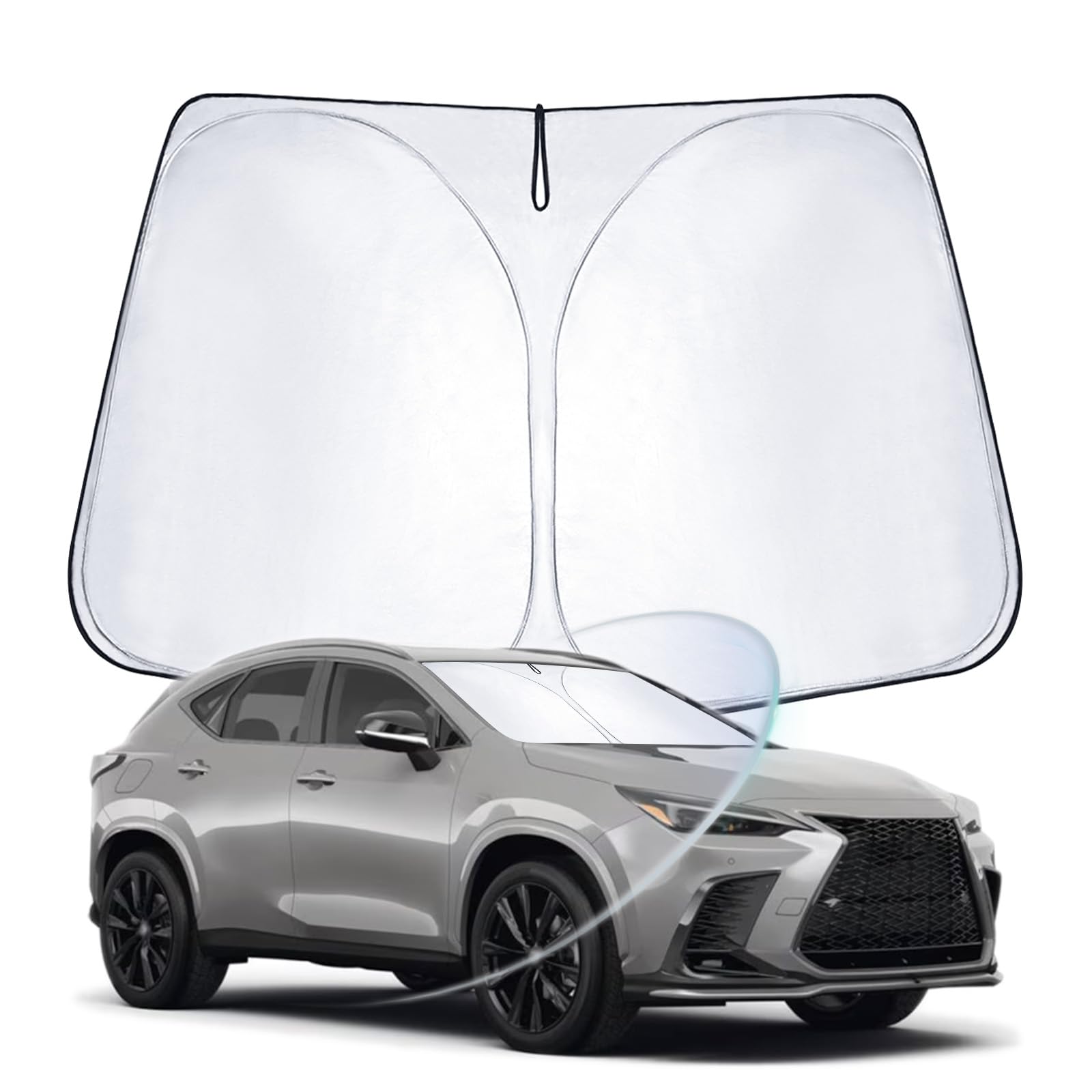 WEPN レクサスnx 0系 新型 代目 専用 サンシェード 車 フロント ガラス 用 サンシェード レクサス NX 後期 NX50 NX350