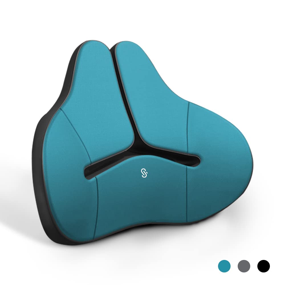 腰クッション ランバーサポート ファッション背もたれ 車用クッション カークッション ウェストクッシ..