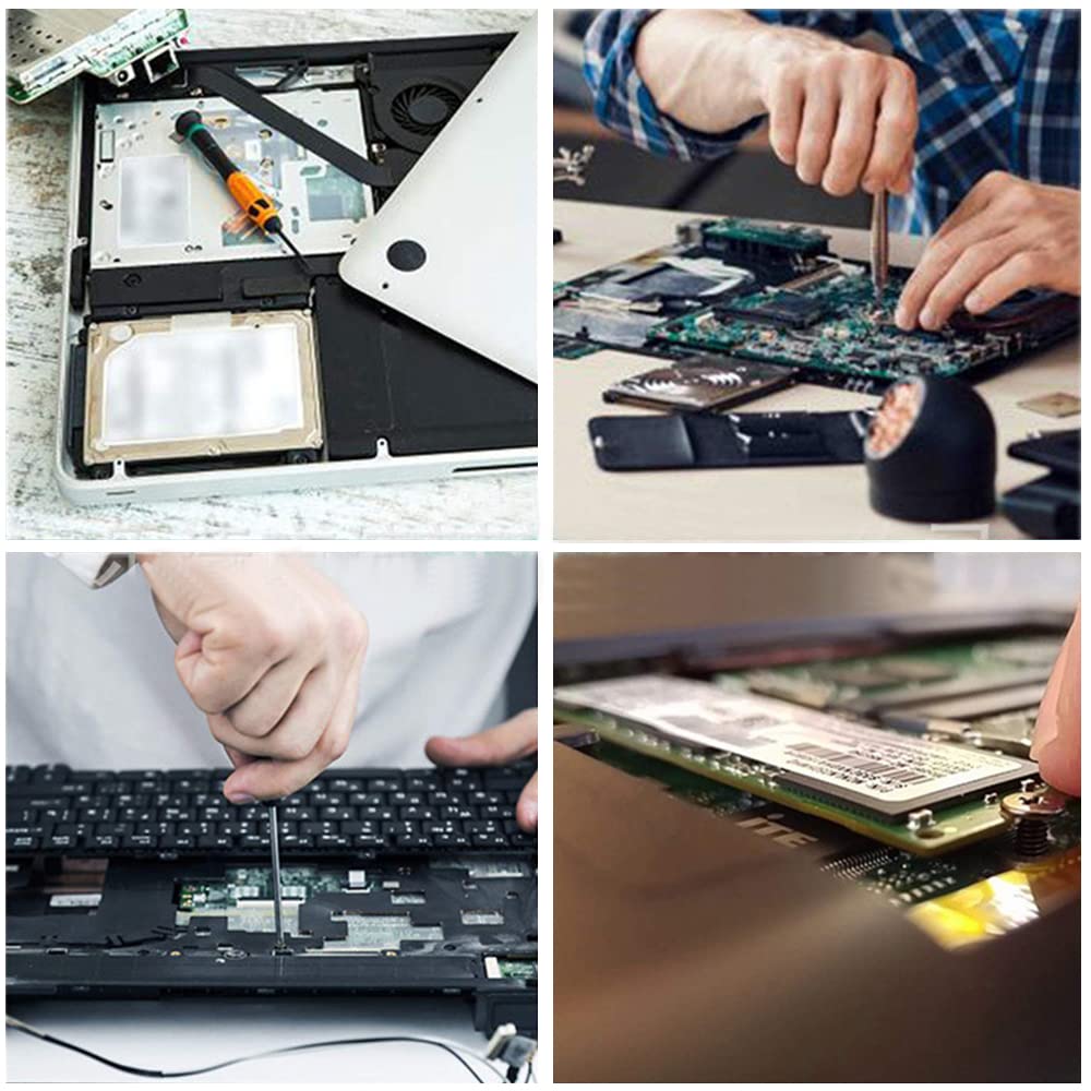 ネジセット 40本入り 1種類 M M.5 M3 ノート用ネジ 交換用ノートパソコンねじ 収納ケース付き