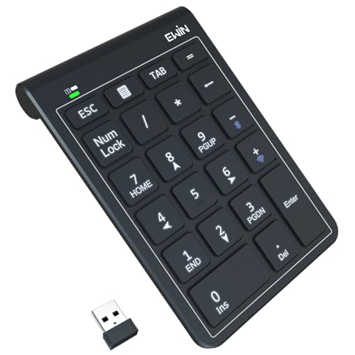テンキー tooth/ .4G接続 numlock非連動 ワイヤレス 数字キーボード 台デイバス接続 toothキーボード 超薄型 左手デバイ