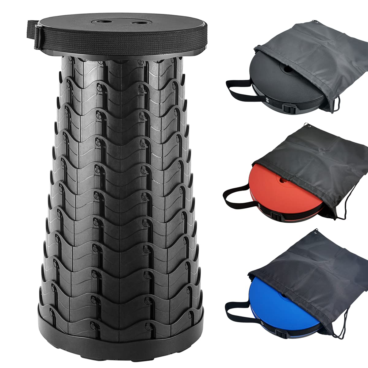 BYO 折りたたみ椅子 アウトドアチェア 伸縮式 キャンプ椅子 折り畳み式 キャンプスツール 軽量 コンパ..