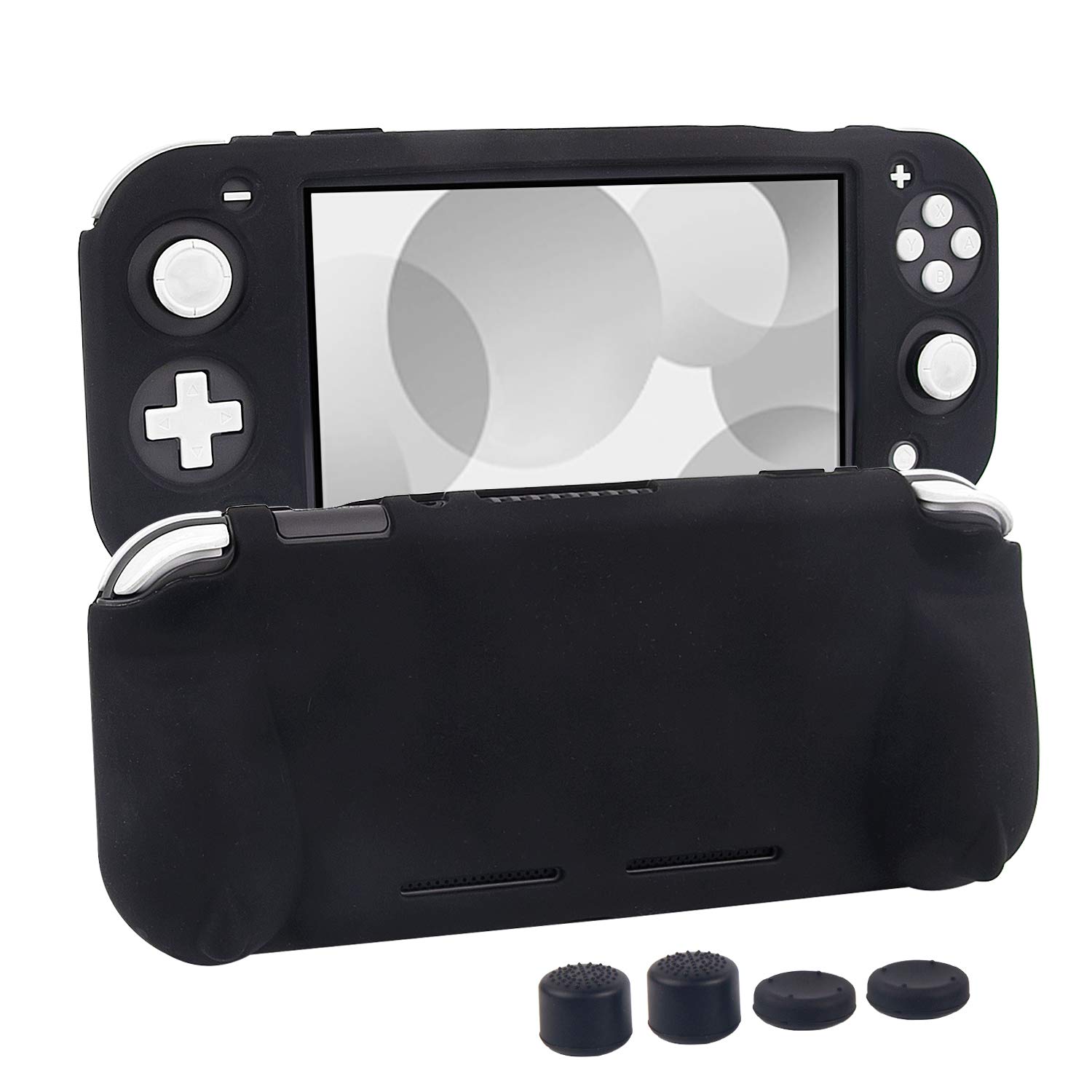 switch liteカバー スイッチライト ケース シリコン素材 ソフトカバー 柔らかい 一体式 全面保護 耐衝撃 特殊ハンドル 薄型軽量 快