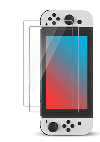 枚セットSungale Switch 有機Eモデル/Switch OED 用 ガラスフィルム 強化ガラス 7インチスイッチ 有機Eモデル 保護フ