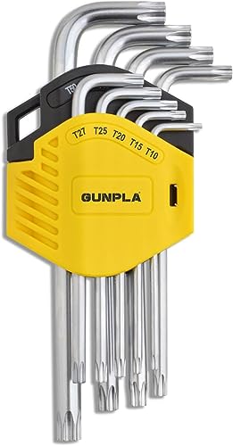 星型レンチ トルクスレンチ いじり止め対応 9本組 星型ドライバー ヘックスローブレンチセット