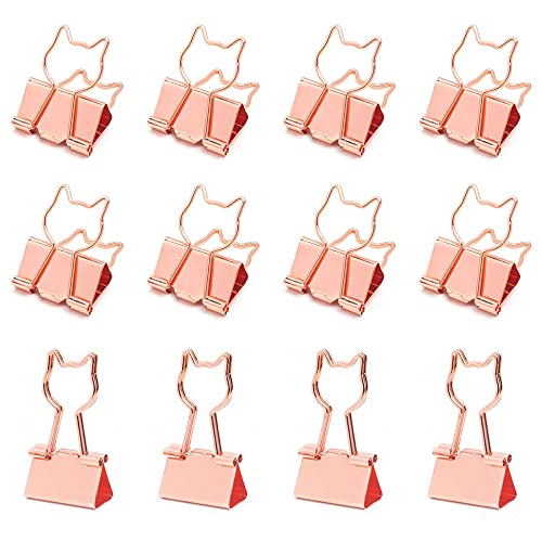 猫型 ダブルクリップ 19mm 小 1個入り ネコデザイン クリップ 金属製 ペーパークリップ 書類整理 事務..