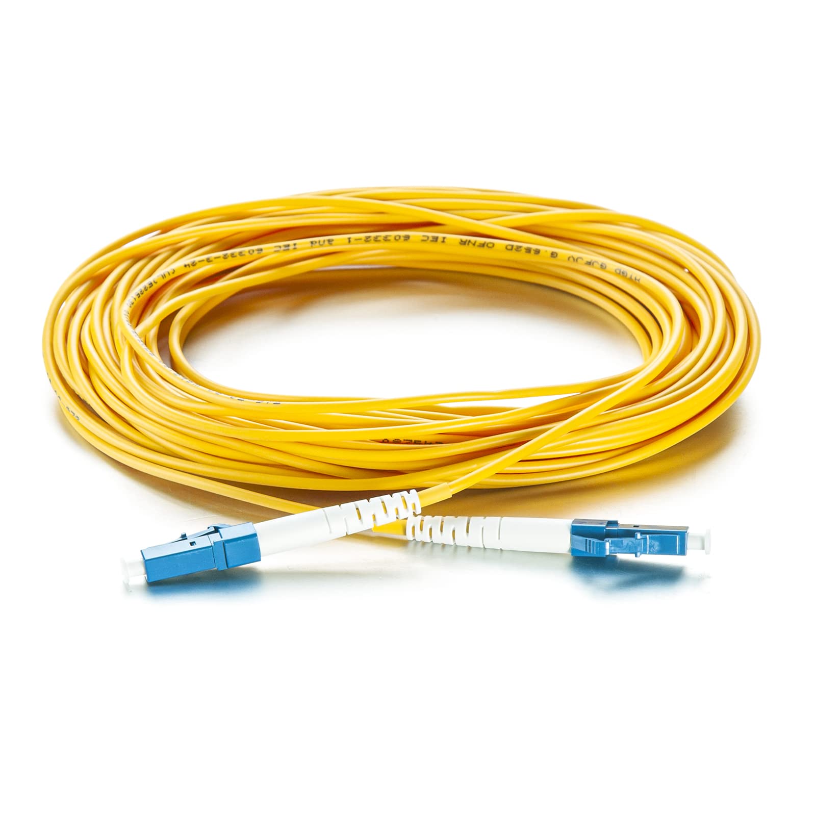 OS CC 1芯 光ファイバーケーブル 宅内光配線コード 光ケーブル シングルモード 9/15um SMF SZHジャケット 10M